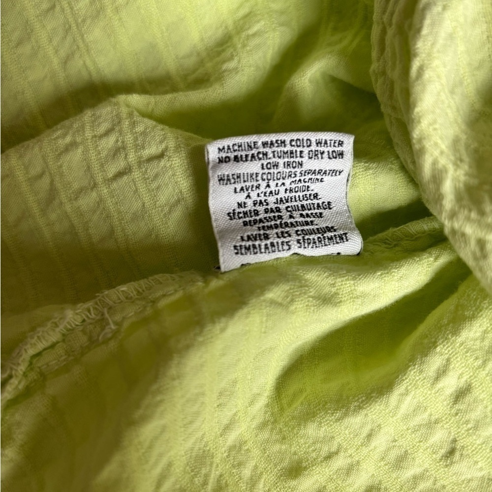 Ezzewear Light Green Top Size M Short sleeves Cotton - Picture 11 of 11
